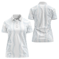 Samoa Lotu Tamaiti Women Polo Shirt Teuila With Tribal Motifs