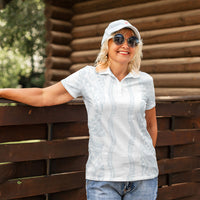 Samoa Lotu Tamaiti Women Polo Shirt Teuila With Tribal Motifs