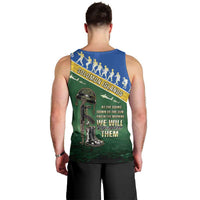Solomon Islands Remembrance Day Men Tank Top Lest We Forget