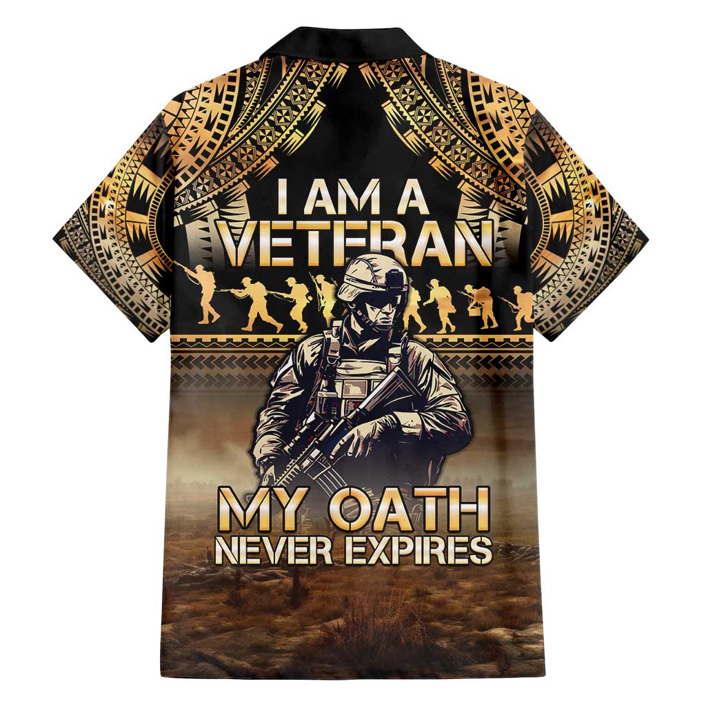 Polynesia Veterans Day Family Matching Long Sleeve Bodycon Dress and Hawaiian Shirt Thank You Veterans Polynesian Pattern LT05 - Polynesian Pride