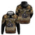 Polynesia Veterans Day Hoodie Thank You Veterans Polynesian Pattern