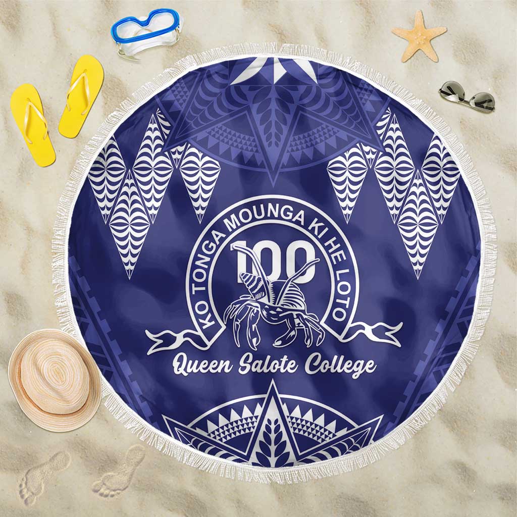 Queen Salote College Centenary Beach Blanket Tongan Kupesi Pattern - Polynesian Pride