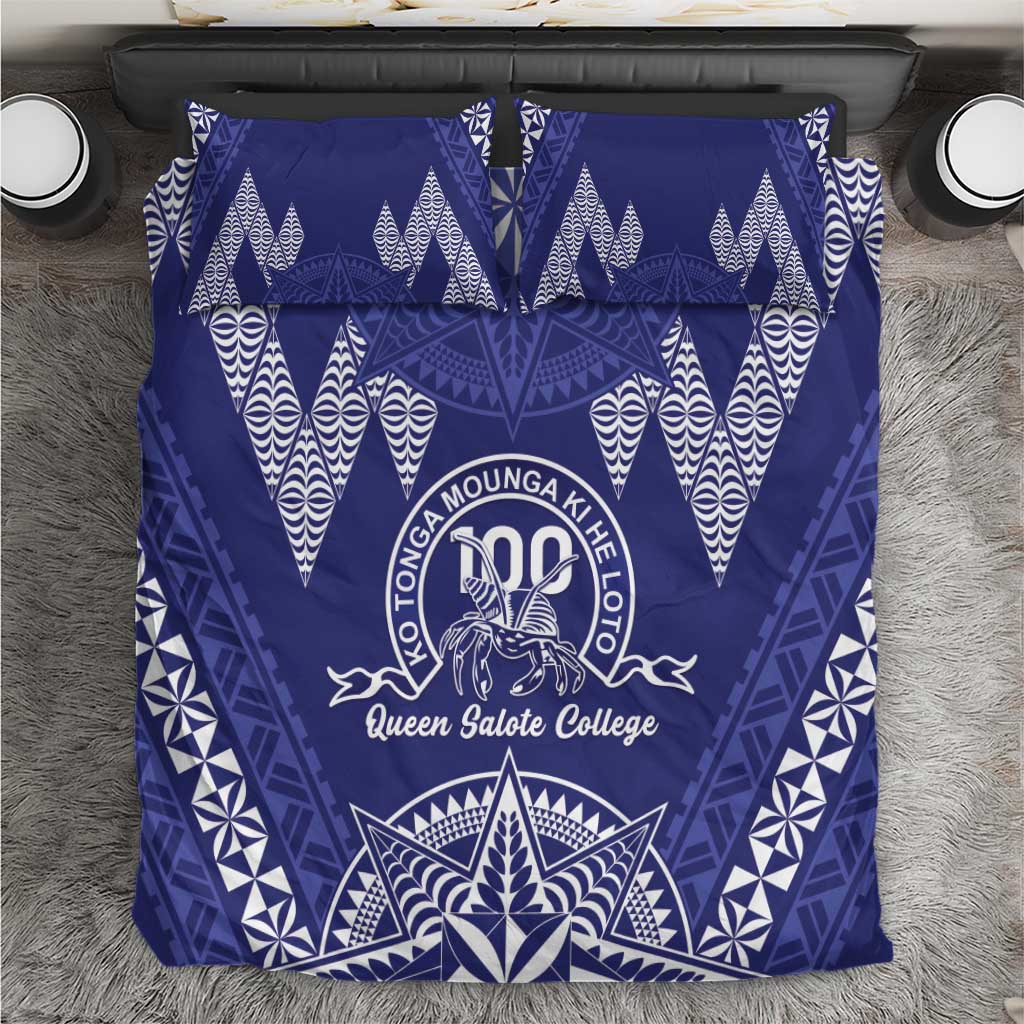 Queen Salote College Centenary Bedding Set Tongan Kupesi Pattern - Polynesian Pride