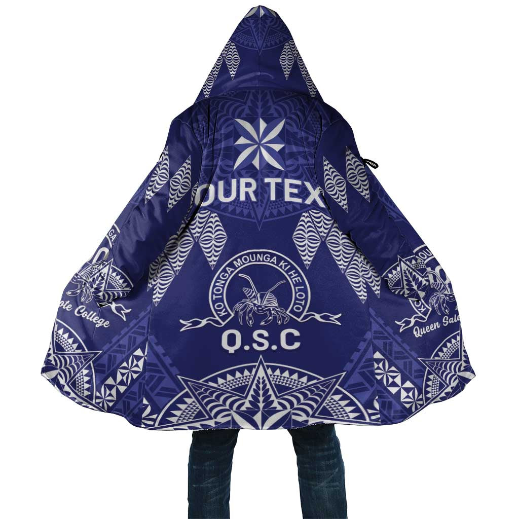 Personalised Queen Salote College Centenary Cloak Tongan Kupesi Pattern - Polynesian Pride