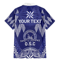 Personalised Queen Salote College Centenary Family Matching Mermaid Dress and Hawaiian Shirt Tongan Kupesi Pattern - Polynesian Pride