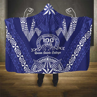 Queen Salote College Centenary Hooded Blanket Tongan Kupesi Pattern - Polynesian Pride