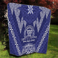 Queen Salote College Centenary Quilt Tongan Kupesi Pattern - Polynesian Pride