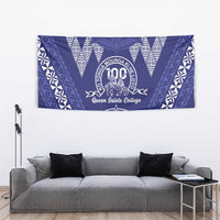 Queen Salote College Centenary Tapestry Tongan Kupesi Pattern - Polynesian Pride