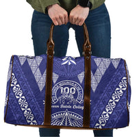 Queen Salote College Centenary Travel Bag Tongan Kupesi Pattern - Polynesian Pride