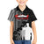 Pearl Harbor Remembrance Day Family Matching Puletasi Dress and Hawaiian Shirt USS Arizona In Memory With Polynesian Pattern LT05 Son's Shirt Black - Polynesian Pride