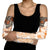 Fiji Arm Sleeves Masi Tapa Pattern Brown - Polynesian Pride