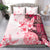 Fiji Bedding Set Masi Tapa Pattern Red LT05 - Polynesian Pride