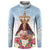 Guam Patroness Button Sweatshirt The Legend Santa Marian Kamalen