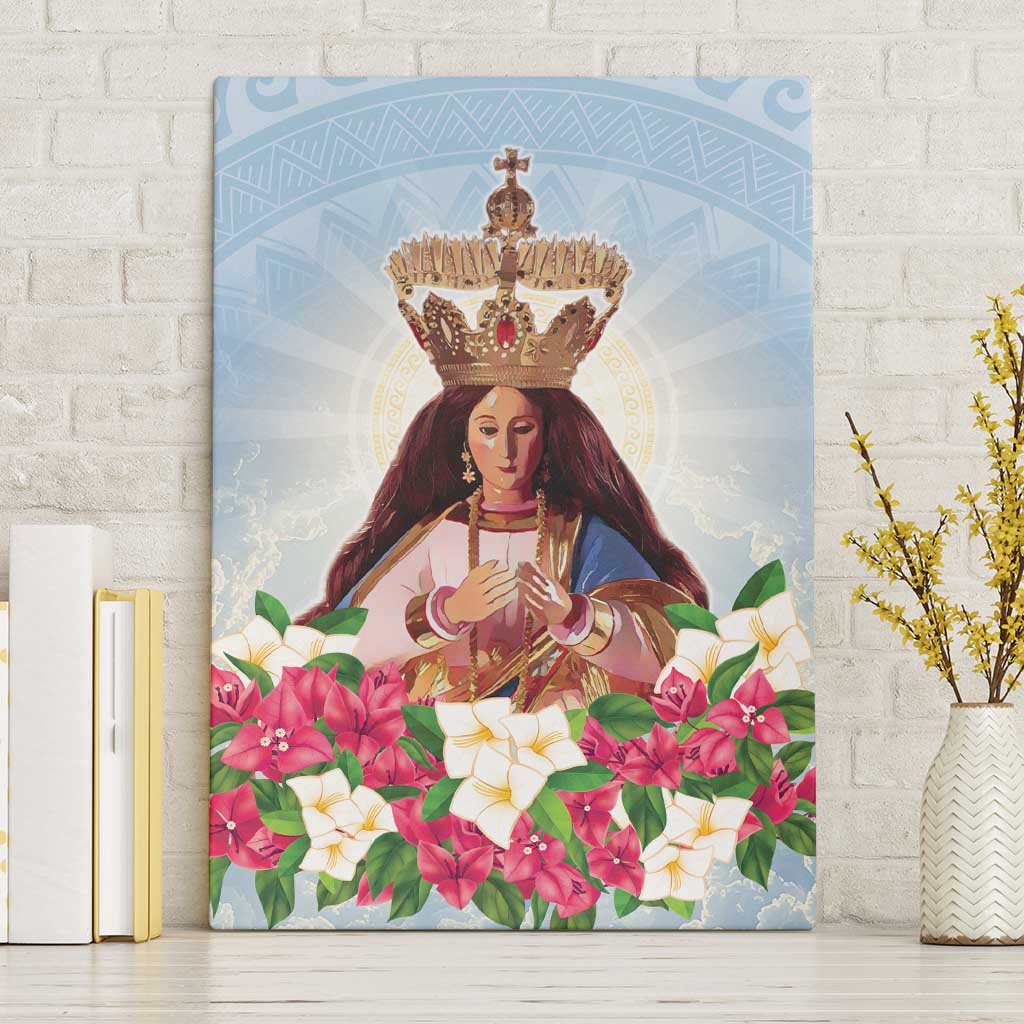 Guam Patroness Canvas Wall Art The Legend Santa Marian Kamalen