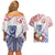 Happy Guam Santa Marian Kamalen Day Couples Matching Off Shoulder Short Dress and Hawaiian Shirt