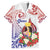 Happy Guam Santa Marian Kamalen Day Family Matching Long Sleeve Bodycon Dress and Hawaiian Shirt