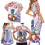 Happy Guam Santa Marian Kamalen Day Family Matching Short Sleeve Bodycon Dress and Hawaiian Shirt