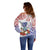 Happy Guam Santa Marian Kamalen Day Off Shoulder Sweater