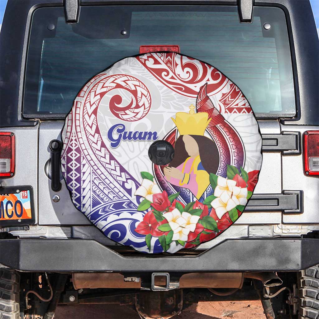 Happy Guam Santa Marian Kamalen Day Spare Tire Cover