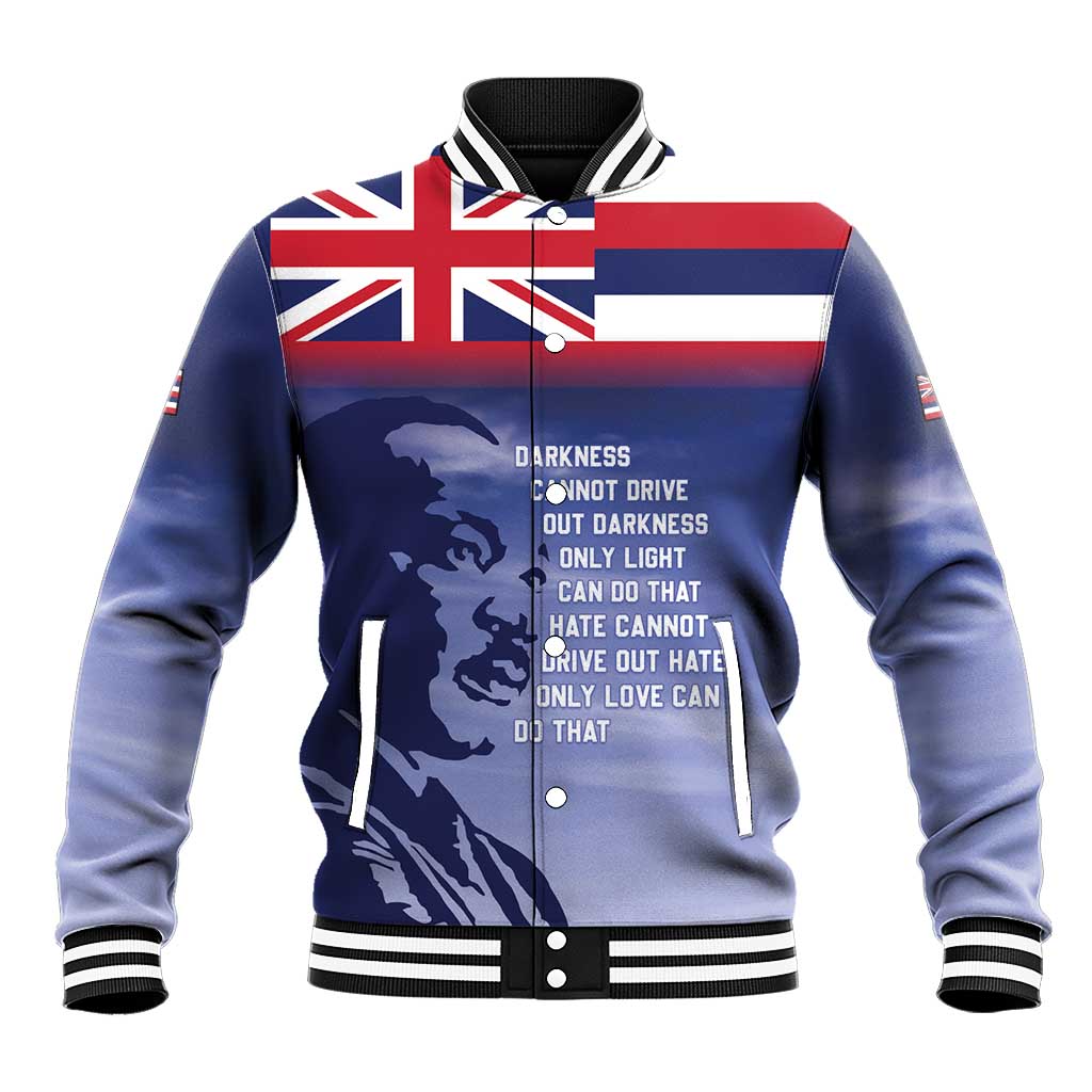 Hawaii MLK Day Baseball Jacket