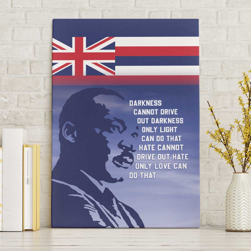 Hawaii MLK Day Canvas Wall Art