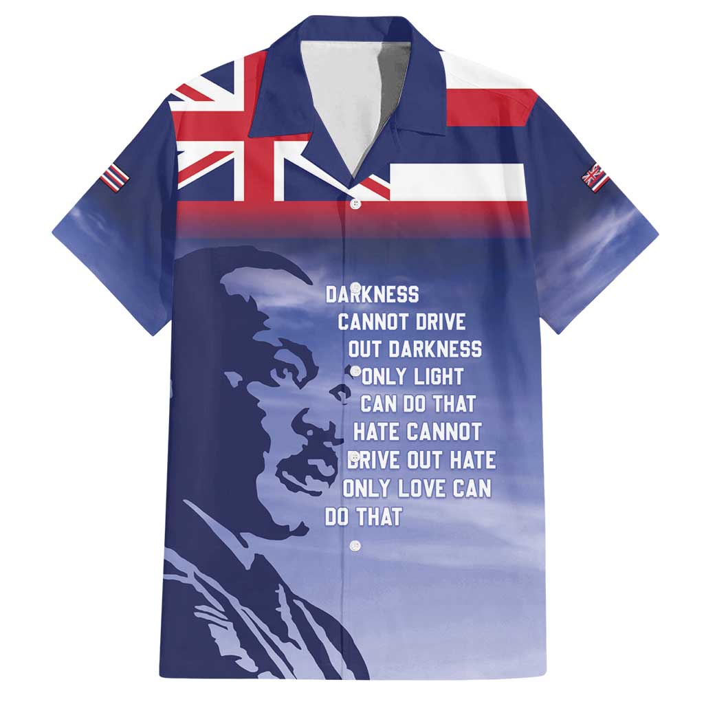 Hawaii MLK Day Family Matching Tank Maxi Dress and Hawaiian Shirt