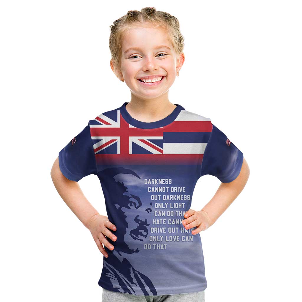 Hawaii MLK Day Kid T Shirt