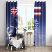 Hawaii MLK Day Window Curtain