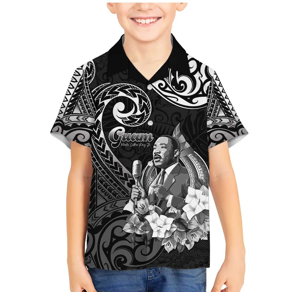 Guam MLK Day Family Matching Mermaid Dress and Hawaiian Shirt The Legacy Of MLK