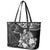 Guam MLK Day Leather Tote Bag The Legacy Of MLK