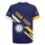 Personalised Happy Nauru Independence Day Rugby Jersey Polynesian Pattern