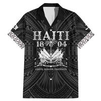 Haiti 1804 Family Matching Mermaid Dress and Hawaiian Shirt Polynesian Silver Neg Maron