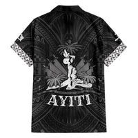 Haiti 1804 Hawaiian Shirt Polynesian Silver Neg Maron