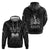 Haiti 1804 Zip Hoodie Polynesian Silver Neg Maron