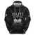 Haiti 1804 Zip Hoodie Polynesian Silver Neg Maron