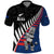 Custom New Zealand Auckland Cricket Polo Shirt With Maori Pattern