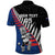 Custom New Zealand Auckland Cricket Polo Shirt With Maori Pattern