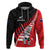 Custom New Zealand Canterbury Cricket Hoodie With Maori Pattern