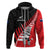 Custom New Zealand Canterbury Cricket Zip Hoodie With Maori Pattern