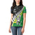 Custom New Zealand Central Districts Cricket Women Polo Shirt With Maori Pattern