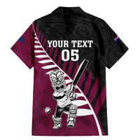Custom New Zealand Northern Districts Cricket Family Matching Mermaid Dress and Hawaiian Shirt With Maori Pattern LT05 - Polynesian Pride