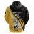 Custom New Zealand Wellington Cricket Zip Hoodie With Maori Pattern