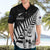 Custom New Zealand Cricket Hawaiian Shirt With Maori Pattern