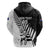 Custom New Zealand Cricket Zip Hoodie With Maori Pattern