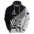 Custom New Zealand Cricket Zip Hoodie With Maori Pattern