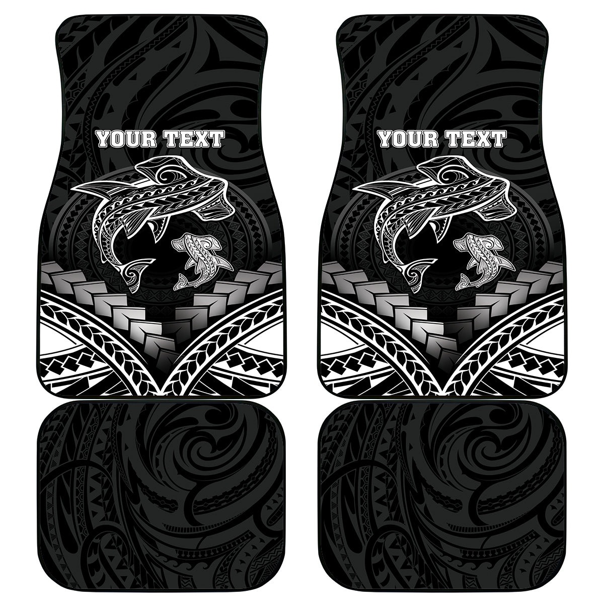 Happy Father's Day Car Mats I Love You Dad Polynesian Style