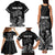 Personalised Happy Father's Day Family Matching Tank Maxi Dress and Hawaiian Shirt I Love You Dad Polynesian Style