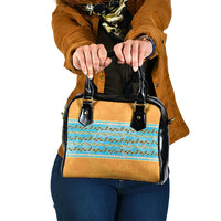 Hawaii Humuhumu Fish Maile Pikake Lei Shoulder Handbag Tribal Tapa Orange Version