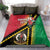 Happy Vanuatu Constitution Day Bedding Set Flag Style With Sand Drawing Pattern