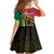 Happy Vanuatu Constitution Day Family Matching Tank Maxi Dress and Hawaiian Shirt Flag Style With Sand Drawing Pattern